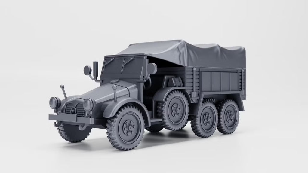 WG3D Krupp Protze 6x4 Truck (Germany, WW2)