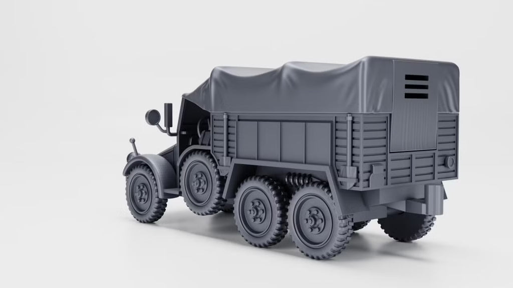WG3D Krupp Protze 6x4 Truck (Germany, WW2)