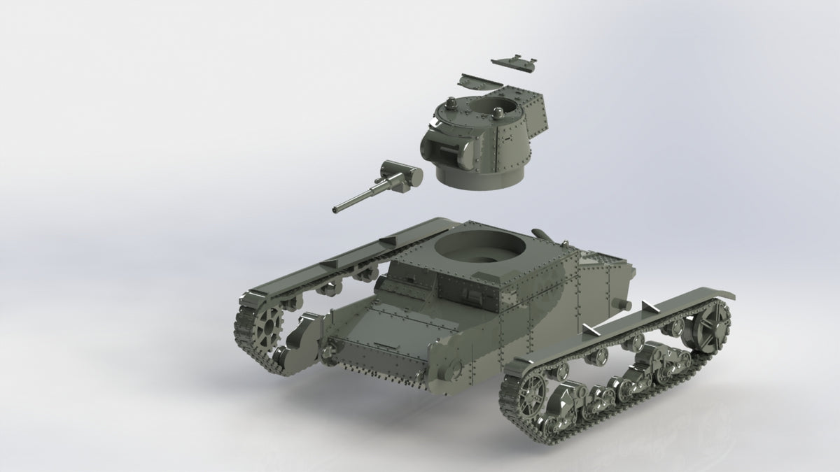 WG3D Vickers Mk.E type A (“Six-tonner”) (UK, WW2)
