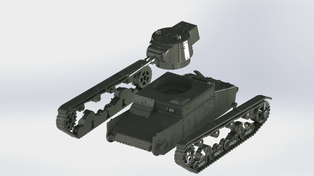 WG3D Vickers Mk.E type A (“Six-tonner”) (UK, WW2)